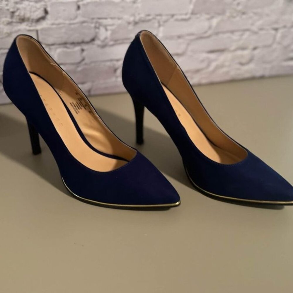 Blue Heels - Size 8